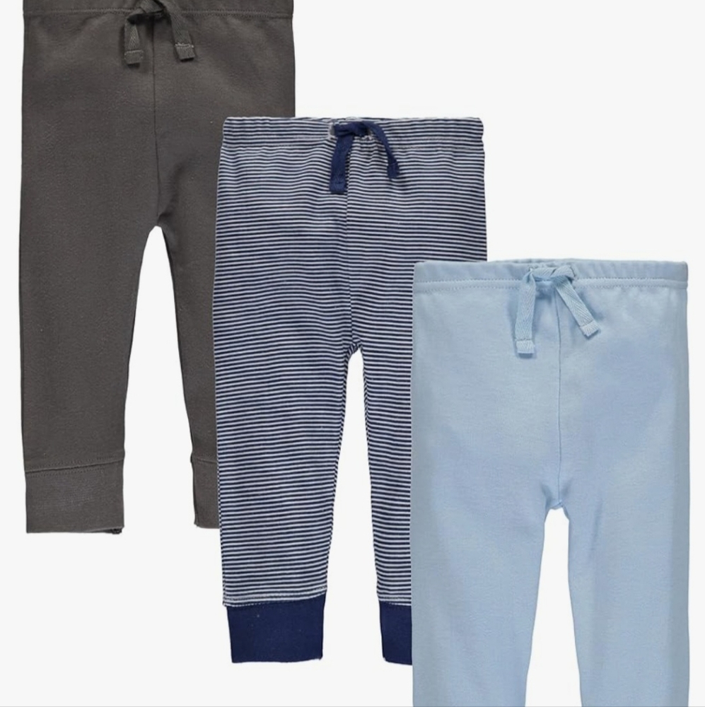 Pack of 3 Pants for Baby Girls-18 months